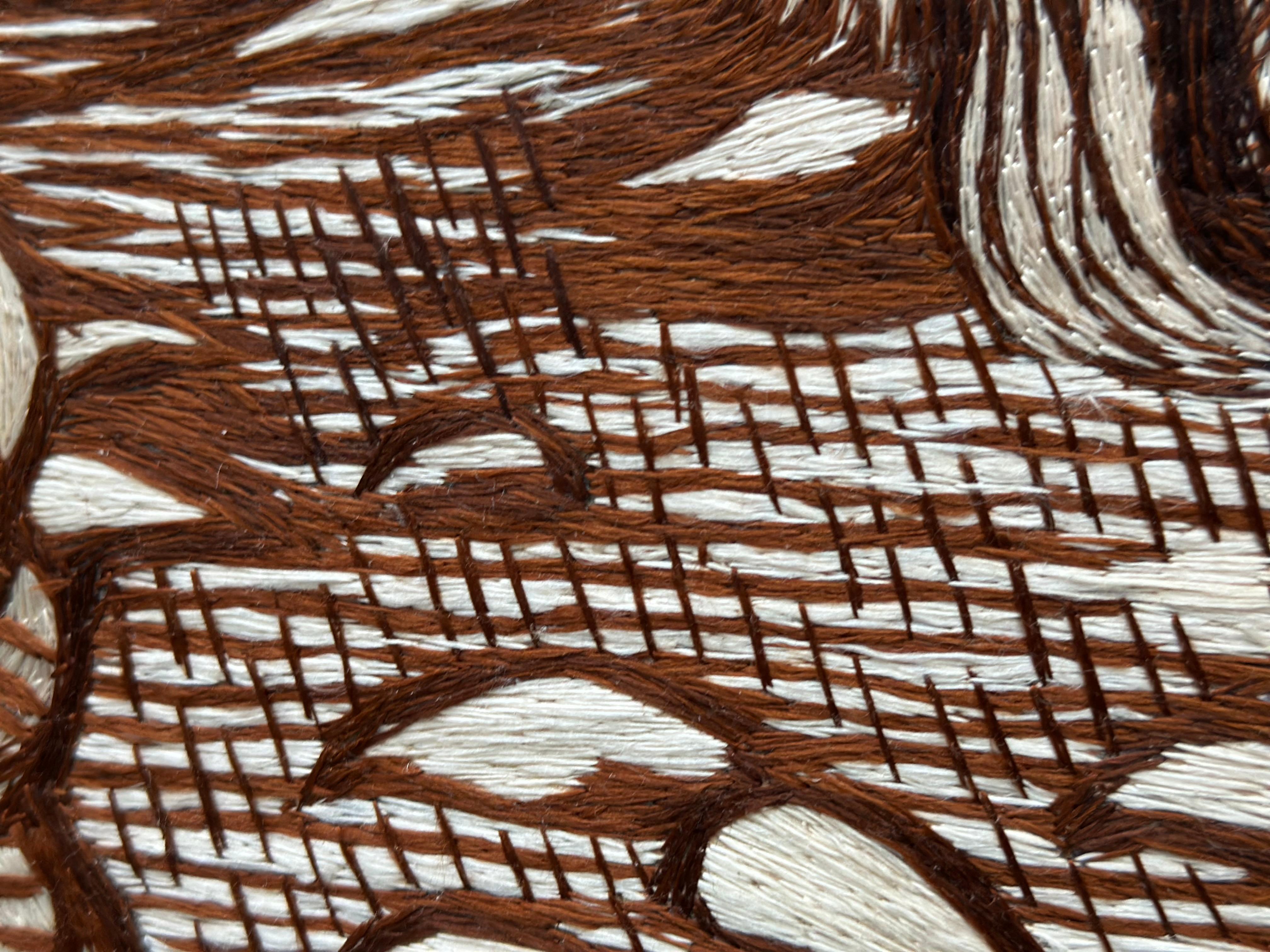 Tapisserie murale en broderie de soie, d'après Le Maître et Marguerite de Michael Boulgakov en vente 1