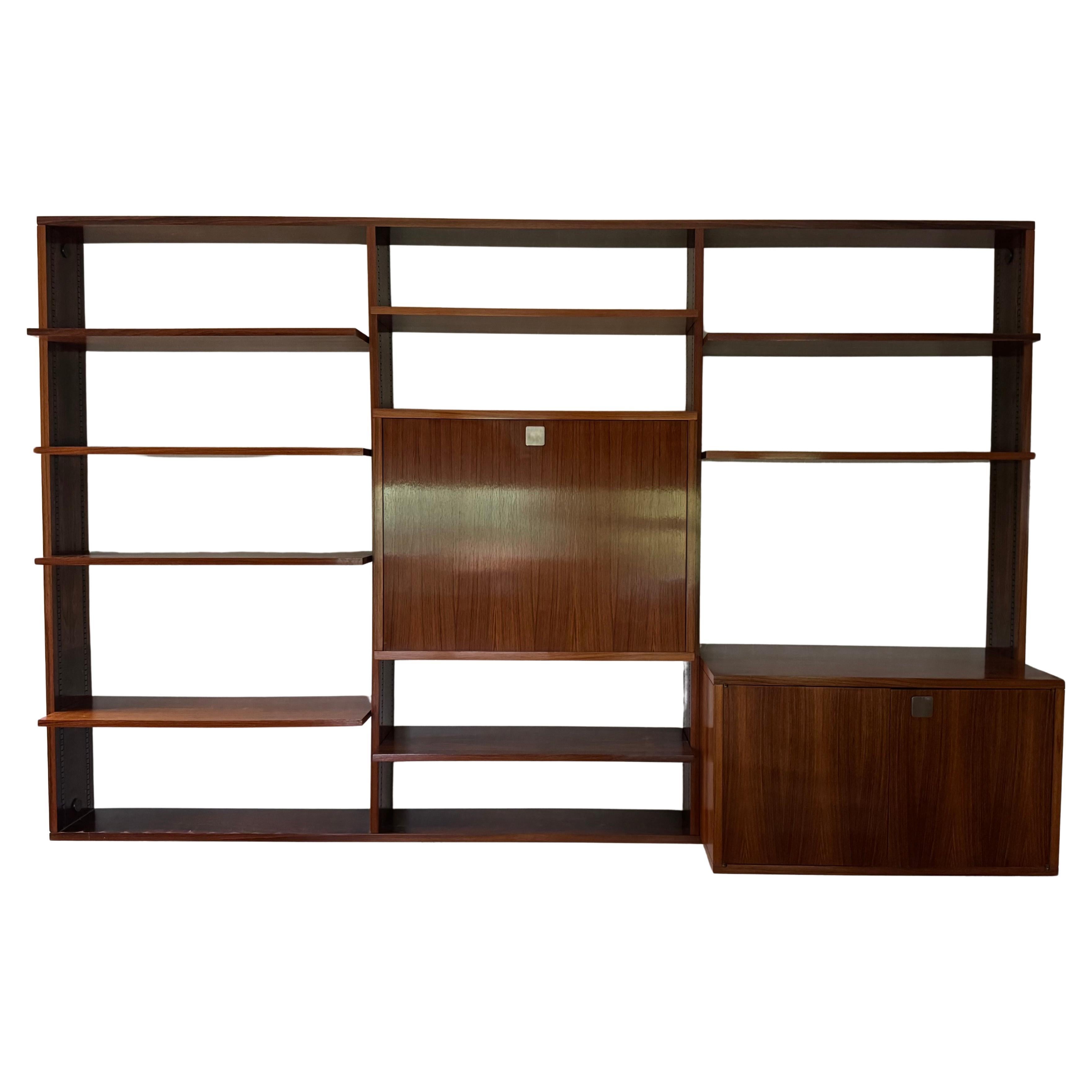 Pensile, scaffale per libri disegnato da Alfred Hendrickx per Belform, Belgio 1960