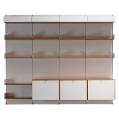 Wall Unit Bookcase by Knoll International designed by Fred Ruf, 1950s