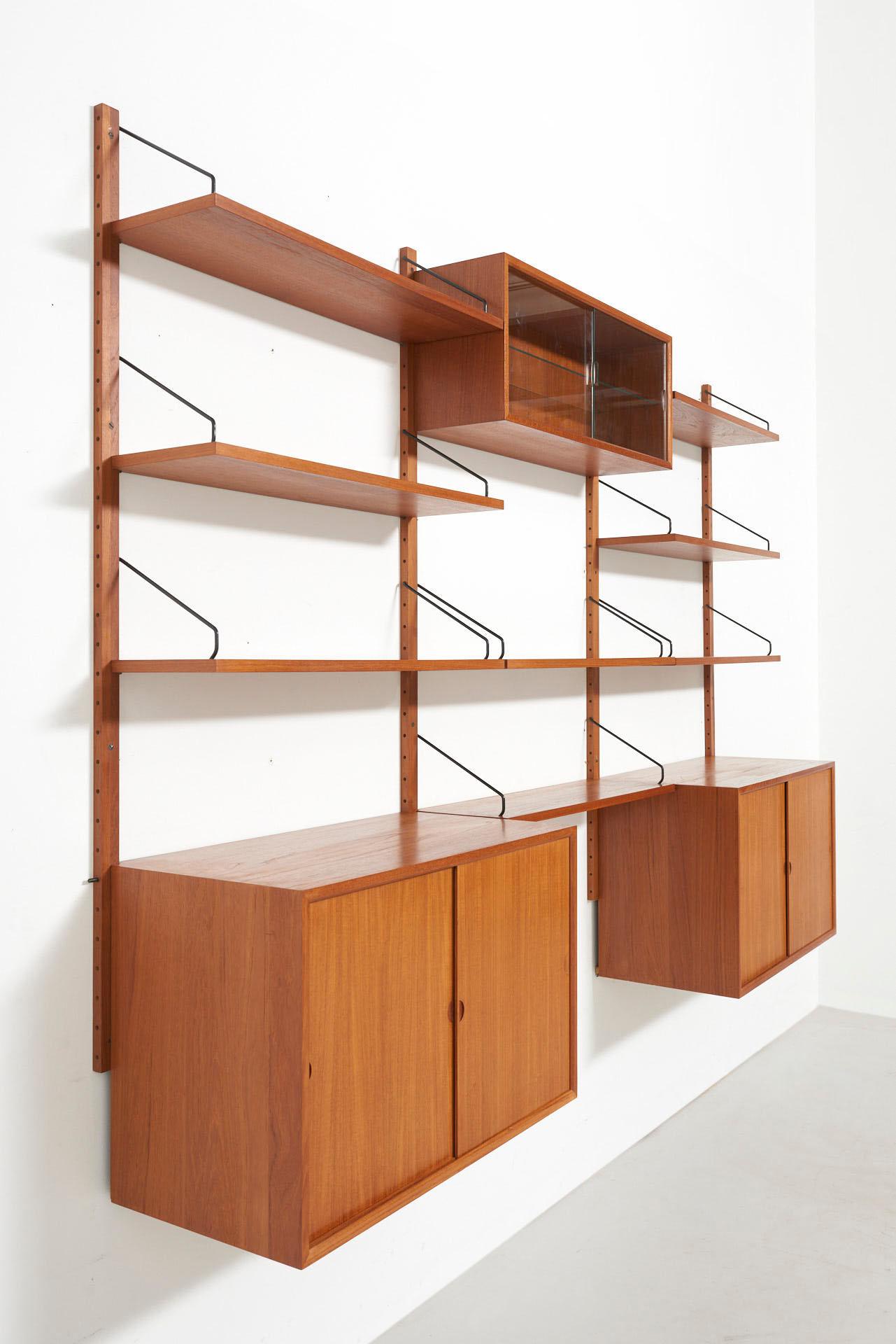 Wall Unit by Cadovius, 1960s For Sale 5