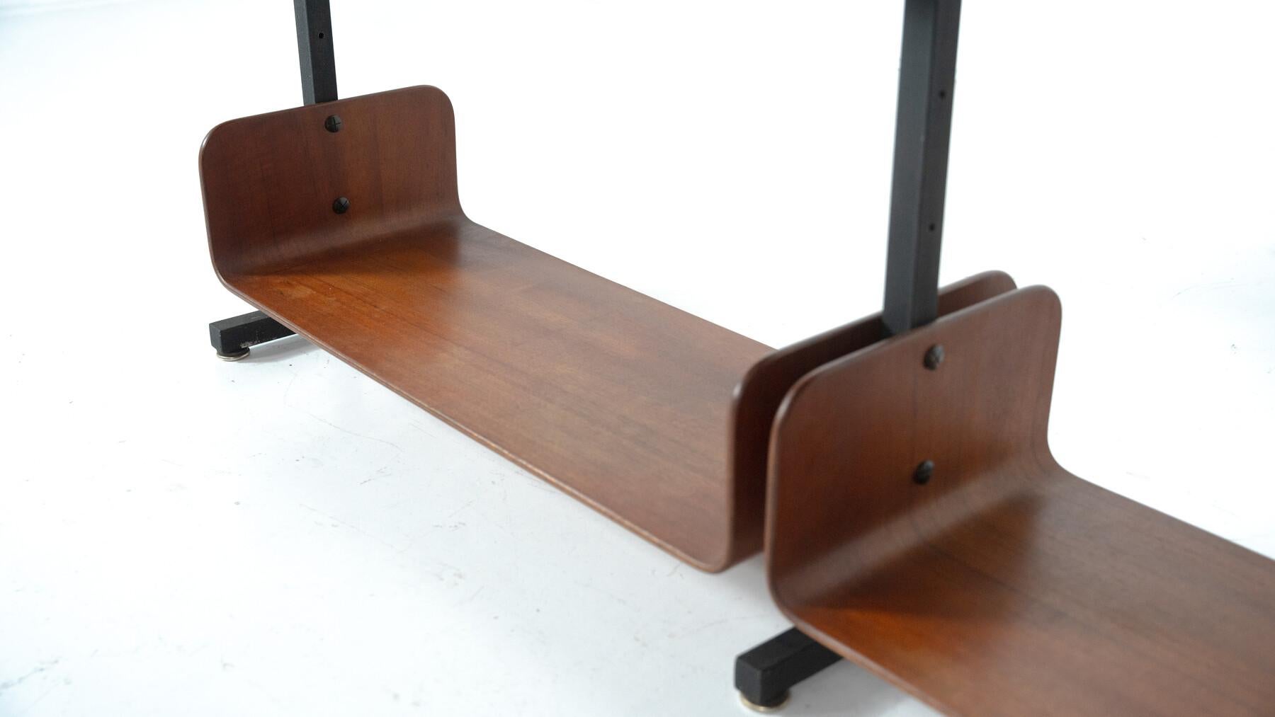 Wall Unit by Franco Campo and Carlo Graffi for Home Torino, 1950s im Angebot 8