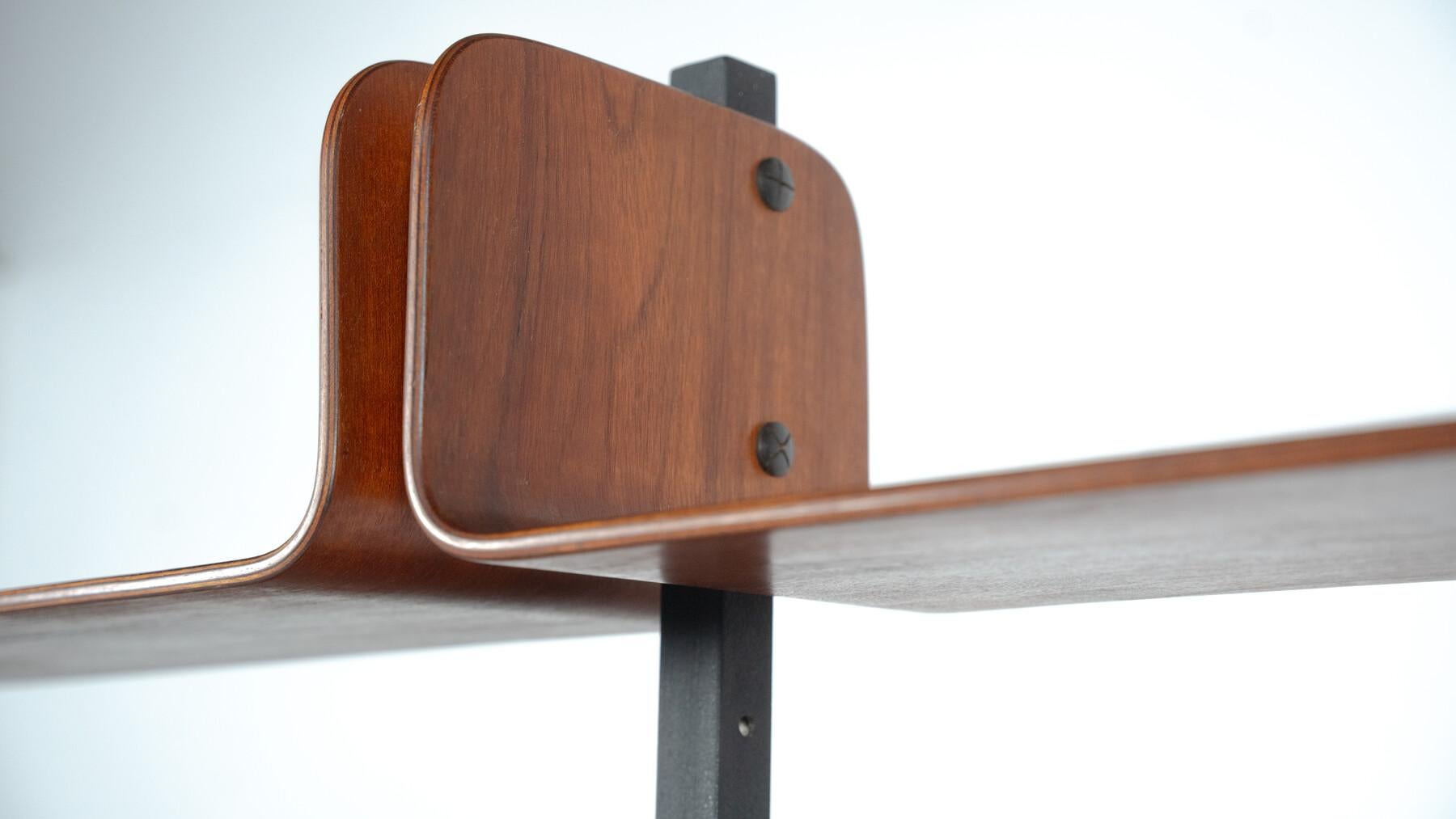 Wall Unit by Franco Campo and Carlo Graffi for Home Torino, 1950s im Angebot 9