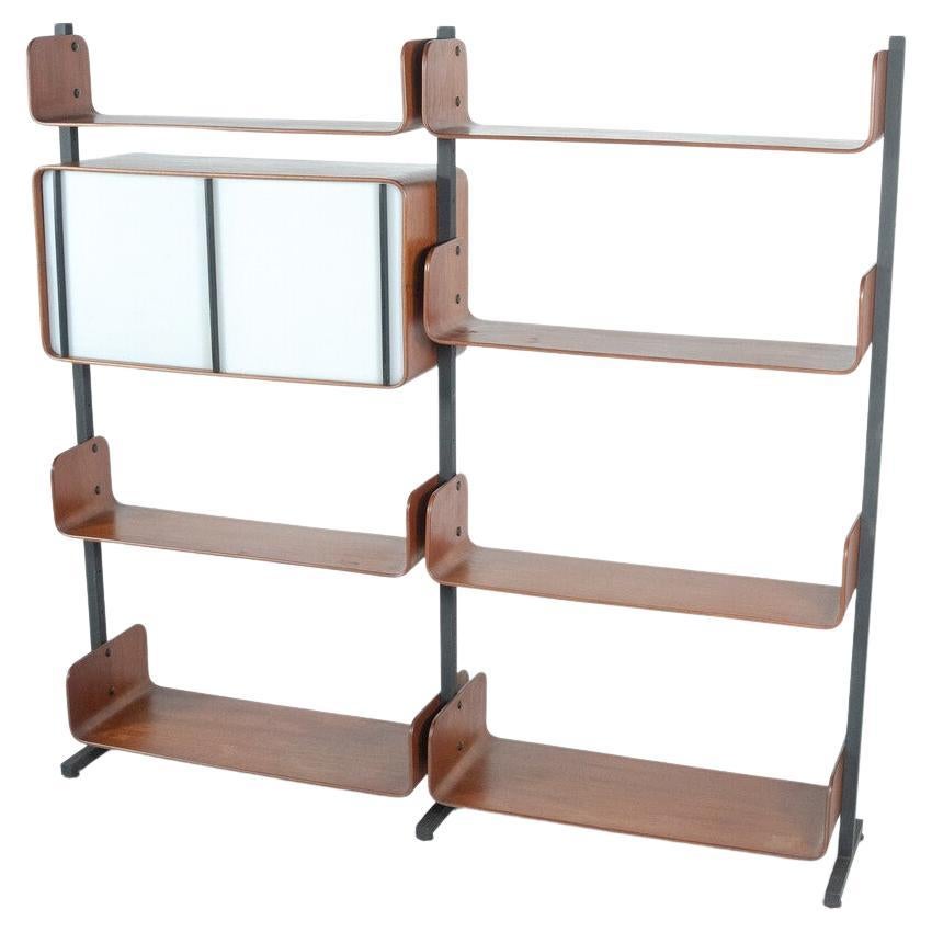 Wall Unit by Franco Campo and Carlo Graffi for Home Torino, 1950s