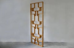 Wall Unit by Ludvik Volak for Drevopodnik Holesov, 1960s, Bent Plywood, Restored