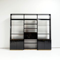 Wall Unit by Luxury Designer Jean Claude Mahey for Roche Bobois, France, 1970s