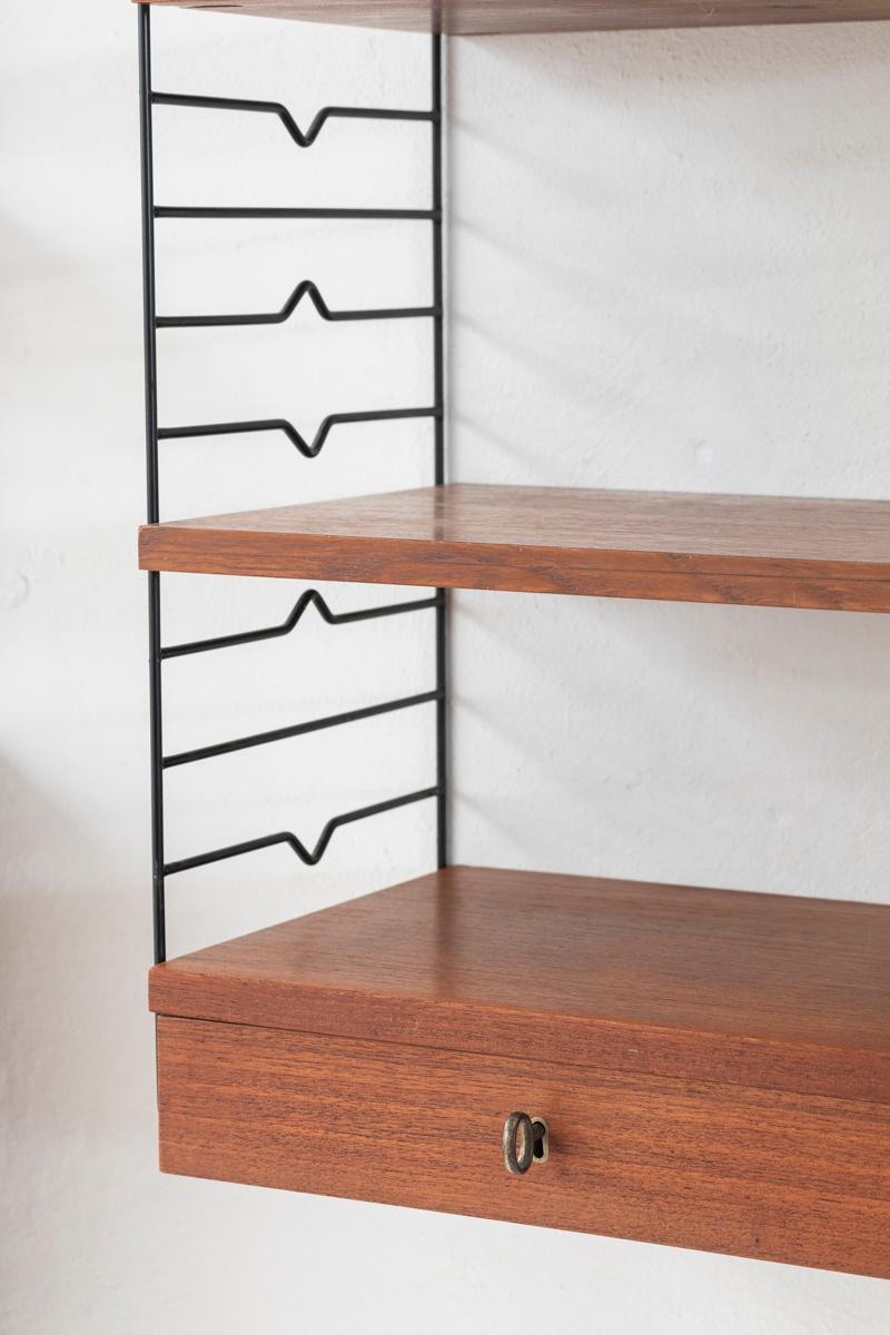 Swedish Wall unit, by Nisse Strinning for String, Sweden 1960