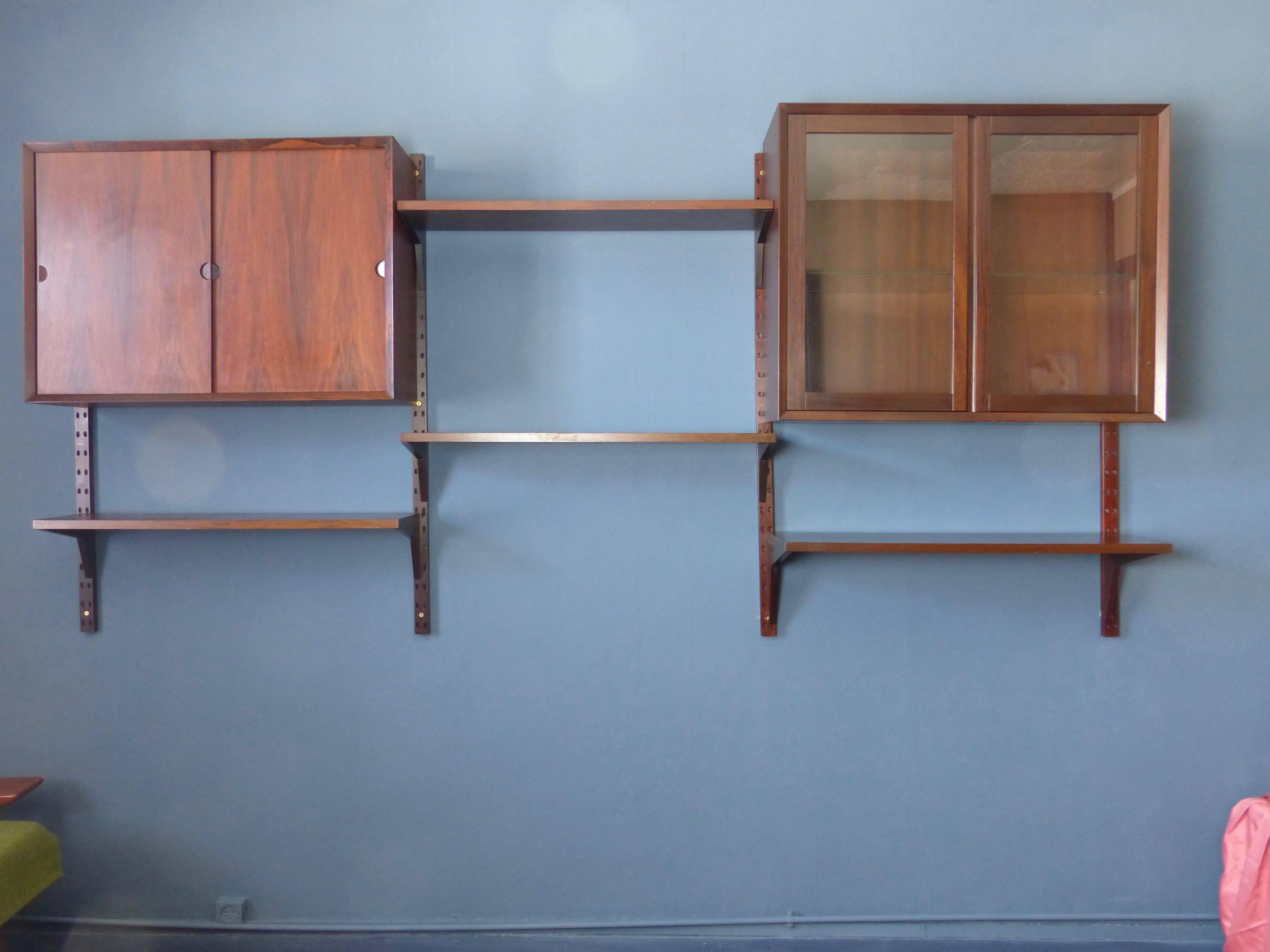 French Wall Unit by Poul Cadovius for Cado For Sale