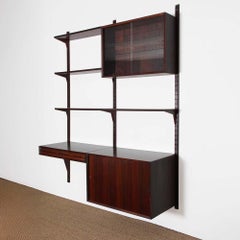 Wall unit by Poul Cadovius, Scandinavian design, 1960