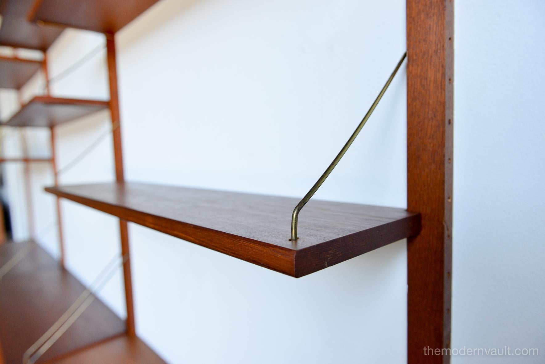 Wall Unit by Torbjorn Afdal in Teak, circa 1965 2