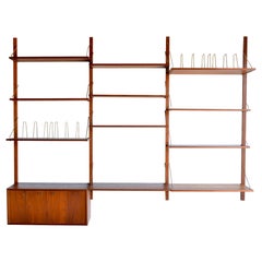 Wall Unit by Torbjorn Afdal in Teak, circa 1965