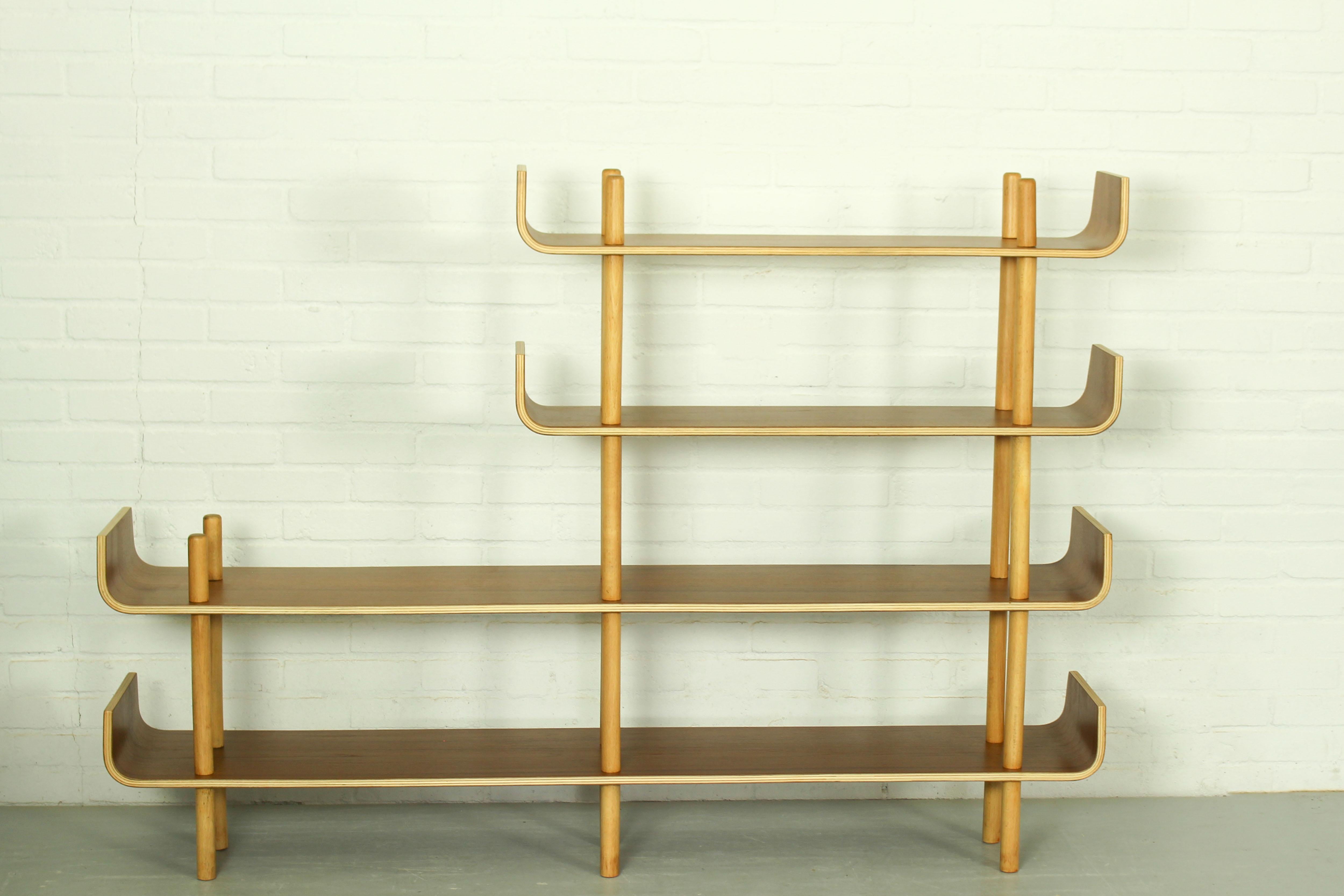 Wall Unit by Willem Lutjens for Gouda Den Boer, 1950s 3