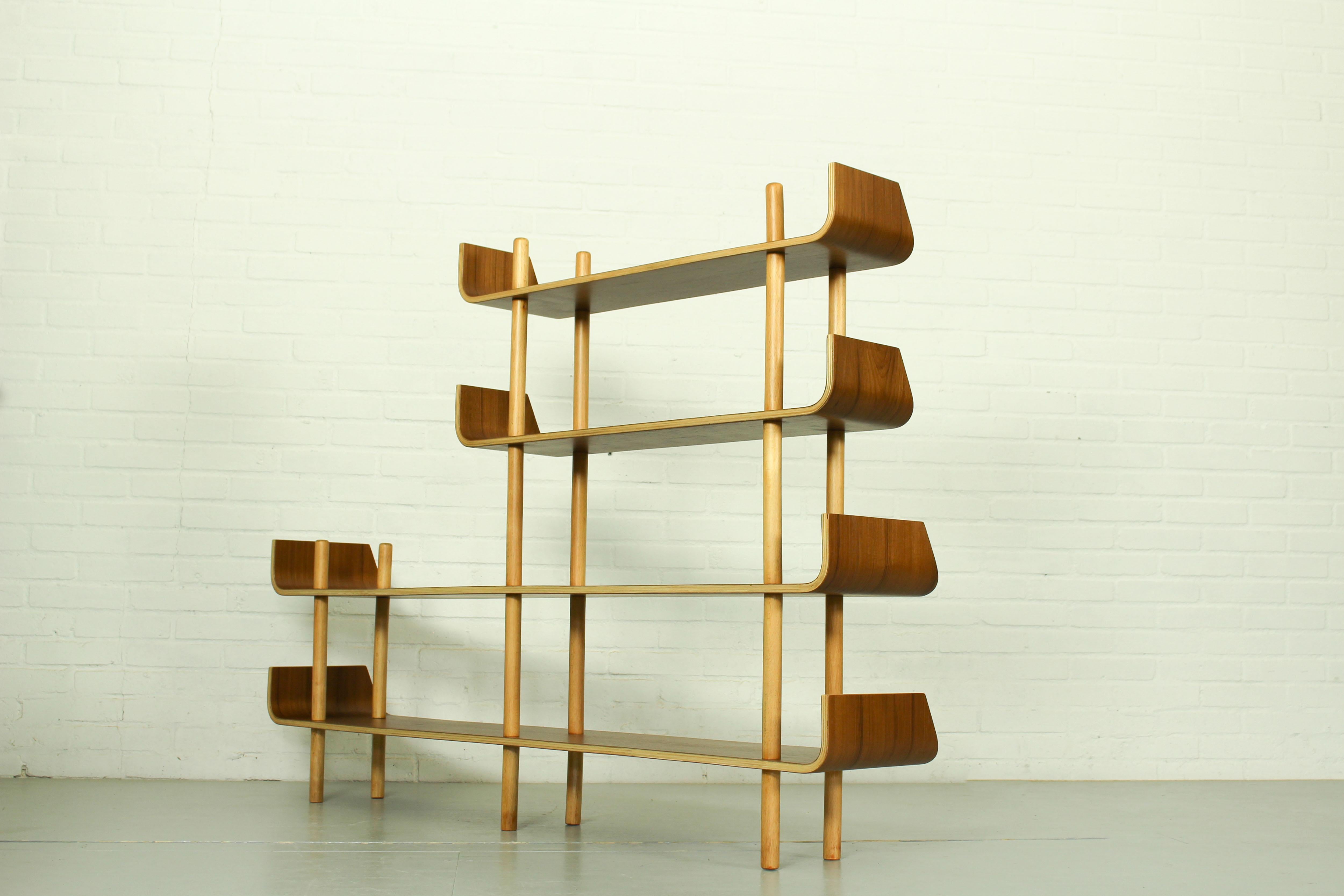 Wall Unit by Willem Lutjens for Gouda Den Boer, 1950s 1