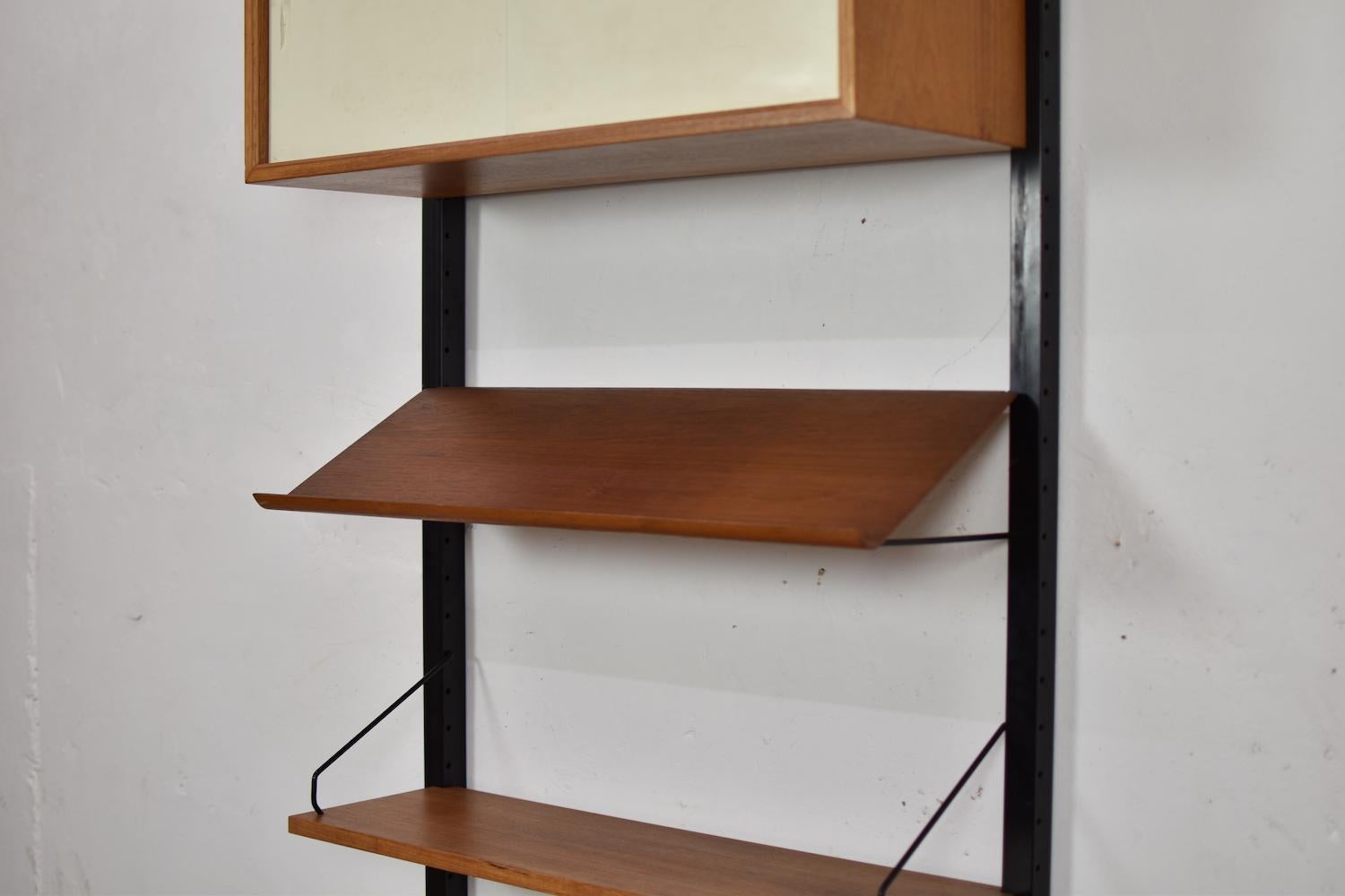 Danish Wall Unit Designed by Poul Cadovius for Royal Systems, Denmark, 1950s