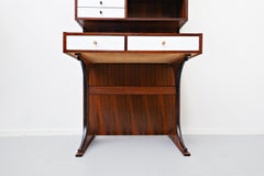 Mid-Century Modern Wall-Unit Desk Attributed to Sormani, Italy, 1960s