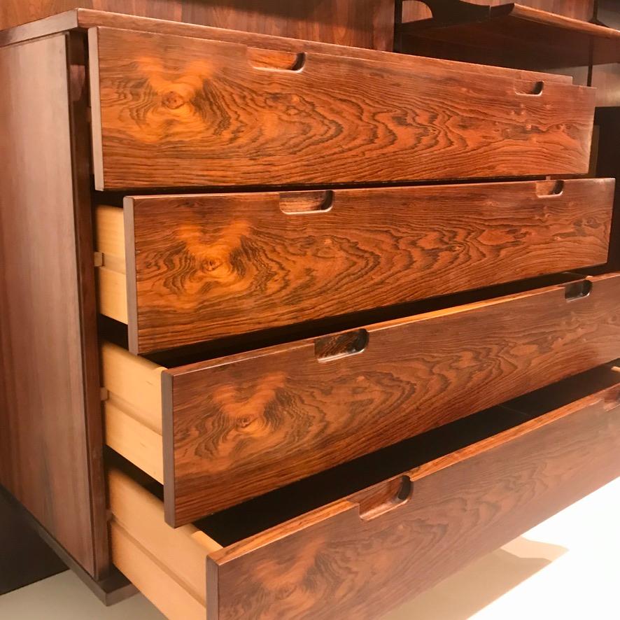 Wandschrank von Raffaella Crespi für Mobilia, Italien 1960er Jahre 5