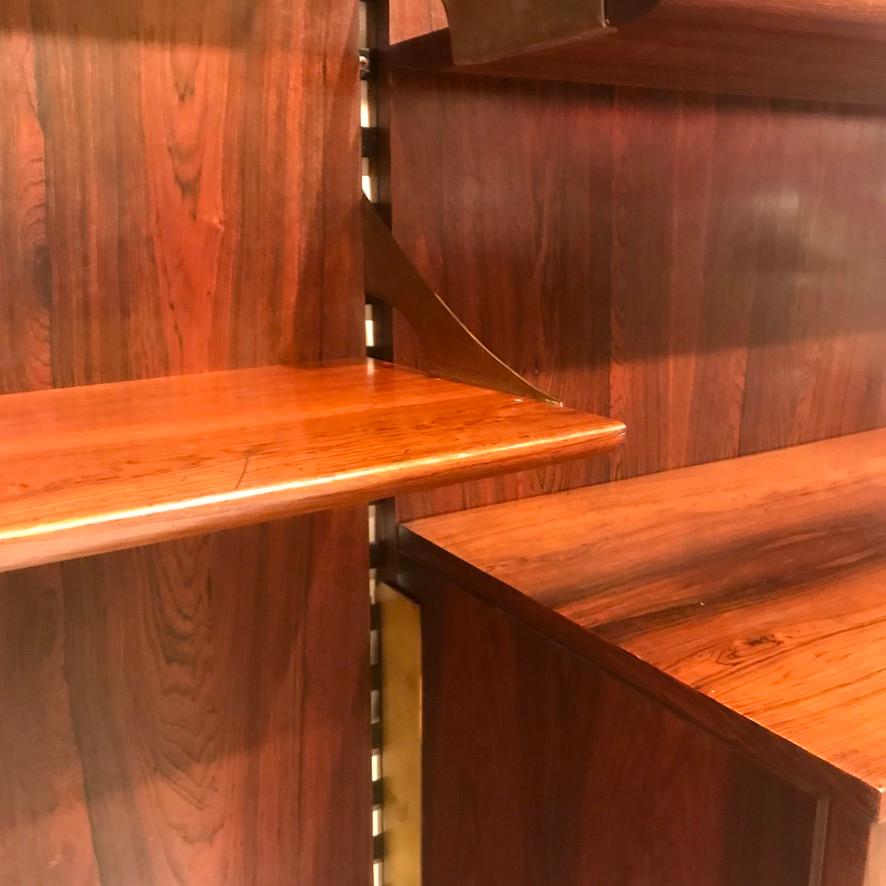 Wandschrank von Raffaella Crespi für Mobilia, Italien 1960er Jahre (Mitte des 20. Jahrhunderts)