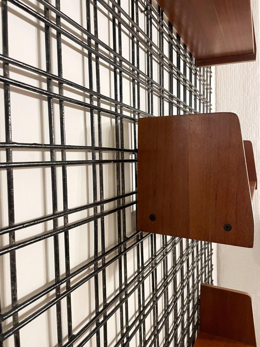 Mueble alto de estilo Gio Ponti, Studio PFR, Italia, años 50 Metal en venta