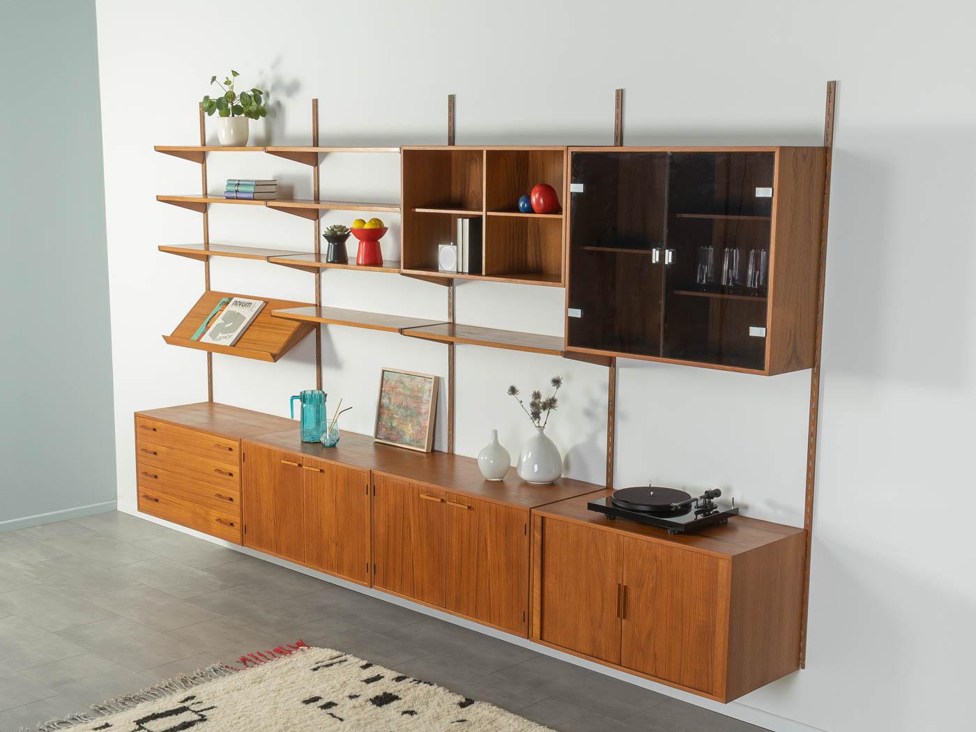European Wall Unit Kai Kristiansen FM Mobler Shelving System