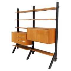 Vintage Wall Unit ‘Module’ by Kho Liang Ie for Fristho