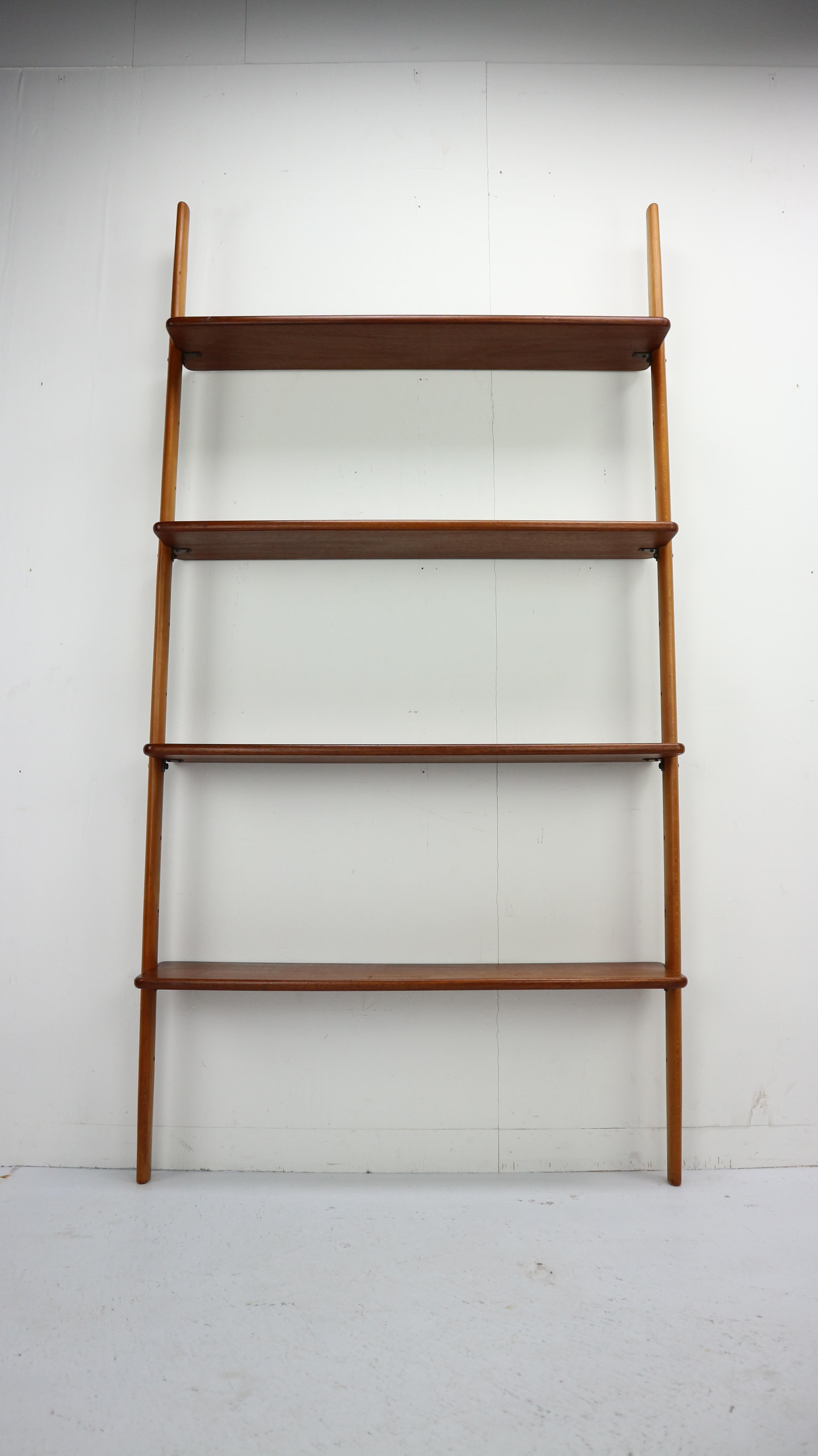 Mid-Century Modern Wall Unit or Bookcase by William Watting for Scan Flex, Danish Design, 1950