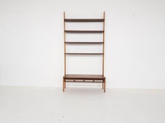 Wall Unit or Bookcase by William Watting for Scan Flex, Danish Modern, 1950