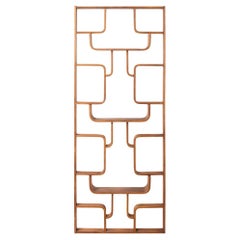 Parete attrezzata o divisorio di Ludvik Volak, Holesov, 1960, compensato curvato, restaurato
