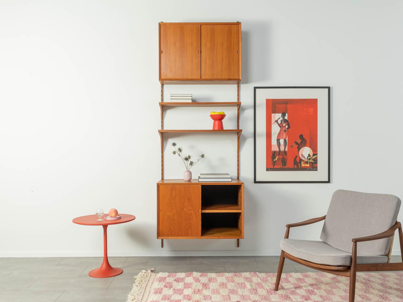 European Wall Unit Poul Cadovius Cado Teak