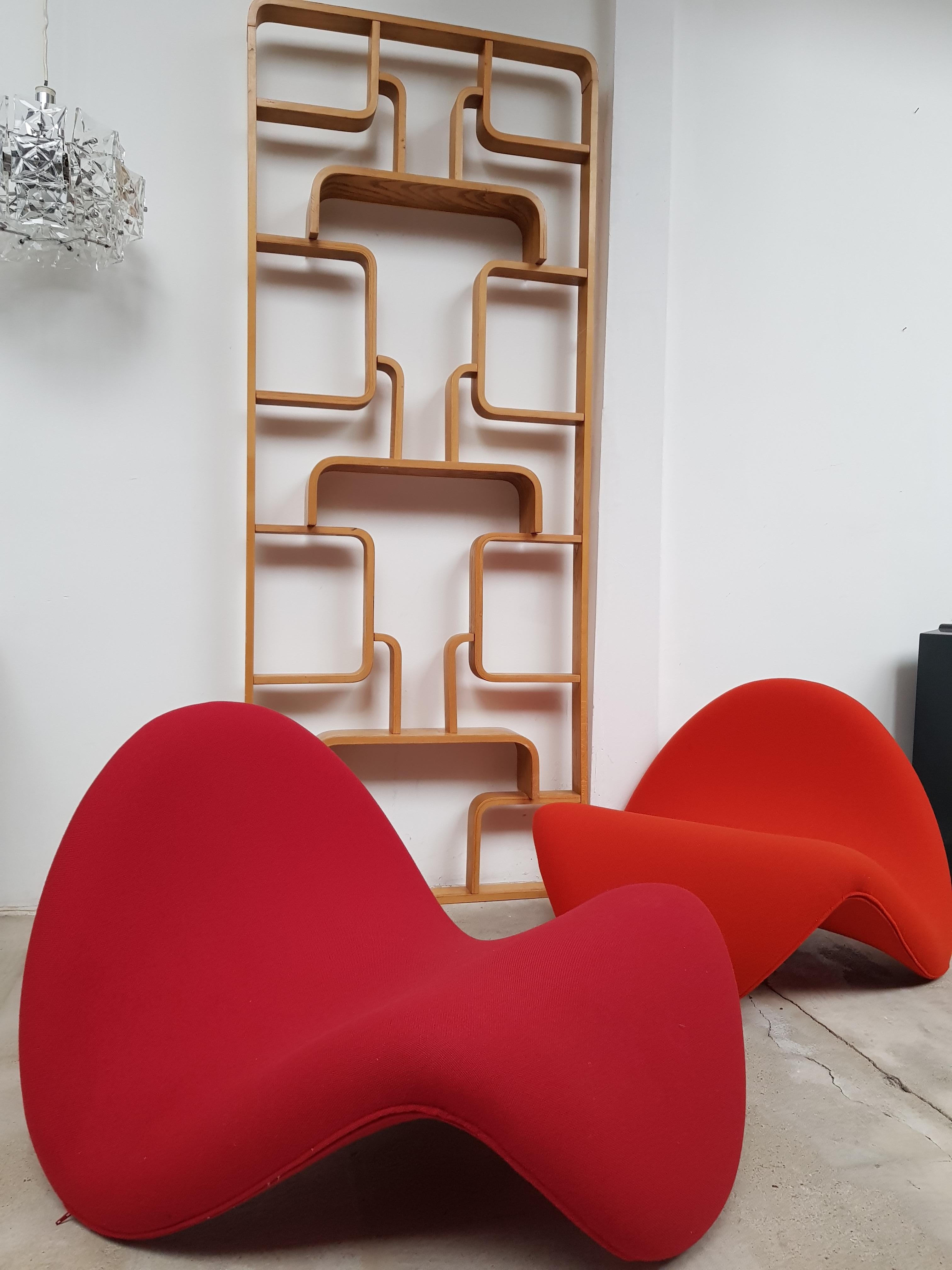 Wall Unit/Room Divider by Ludvik Volak for Drevopodnik Holesov ‘Round Corners’ 2 1