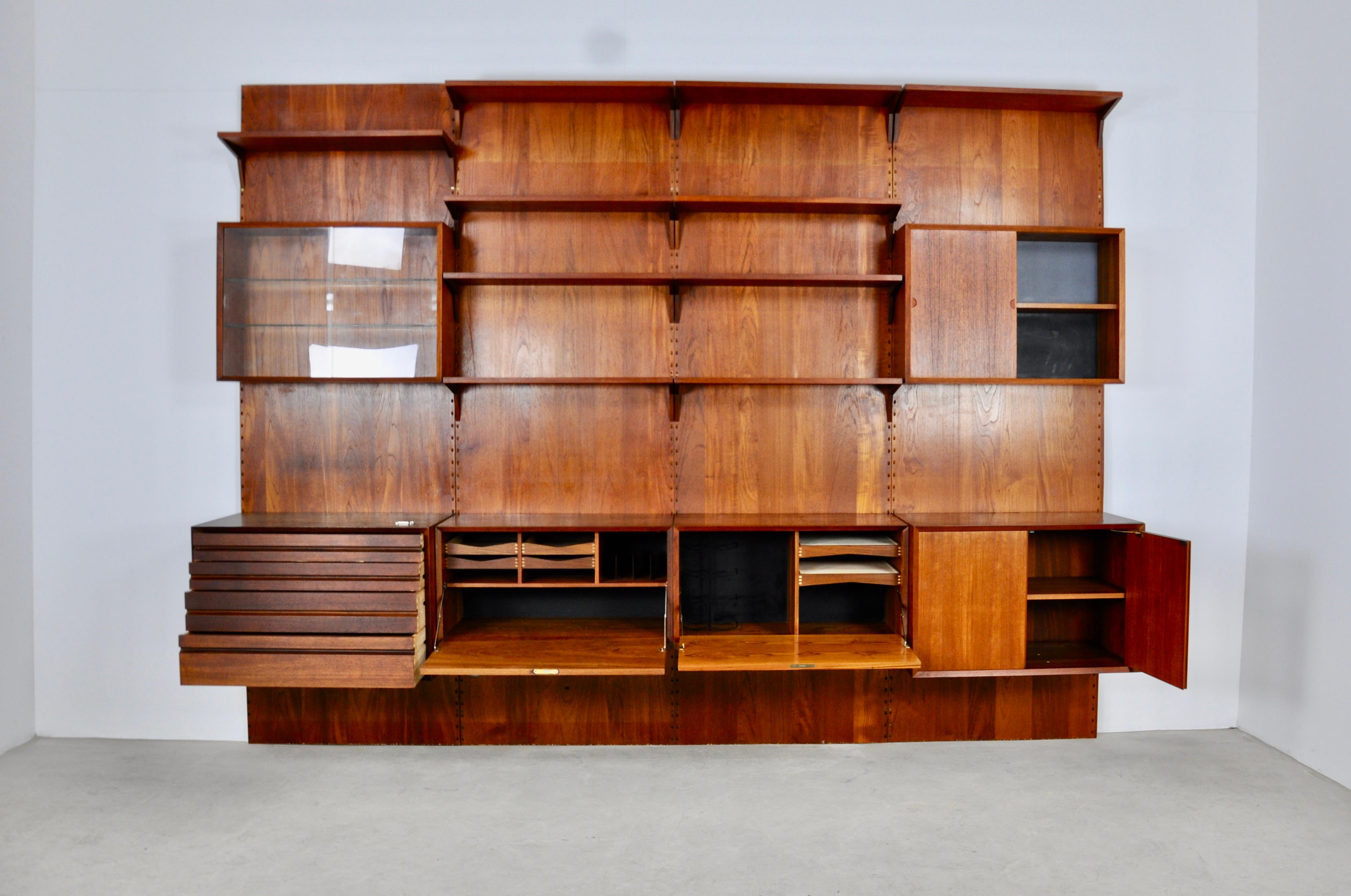 Wall Unit Royal System by Poul Cadovuis, 1960s 1
