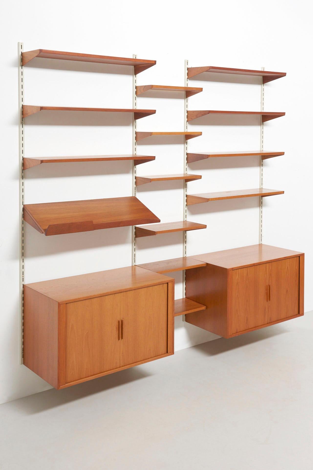 Wall Unit, Teak, Kai Kristiansen For Sale 2