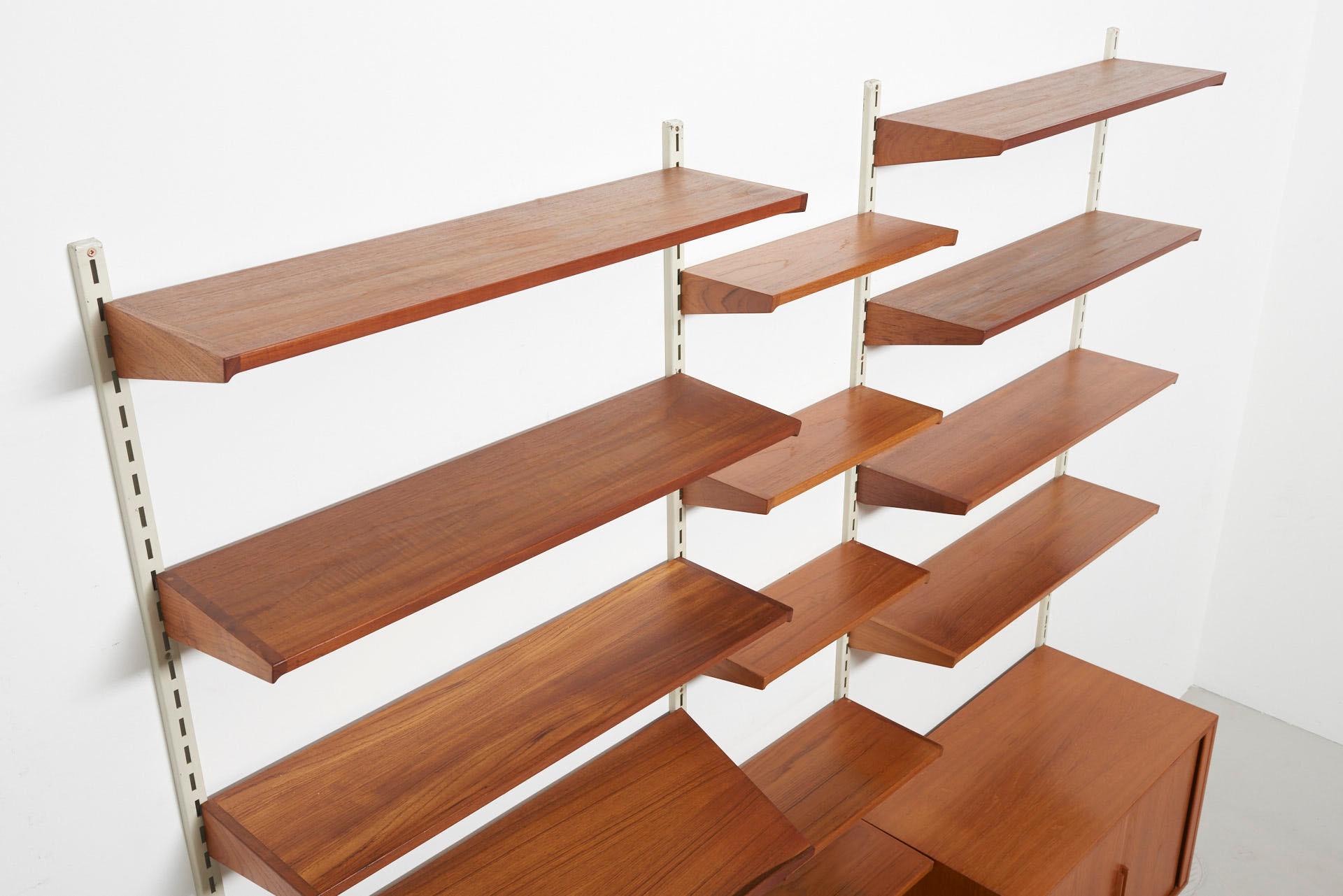 Wall Unit, Teak, Kai Kristiansen For Sale 3