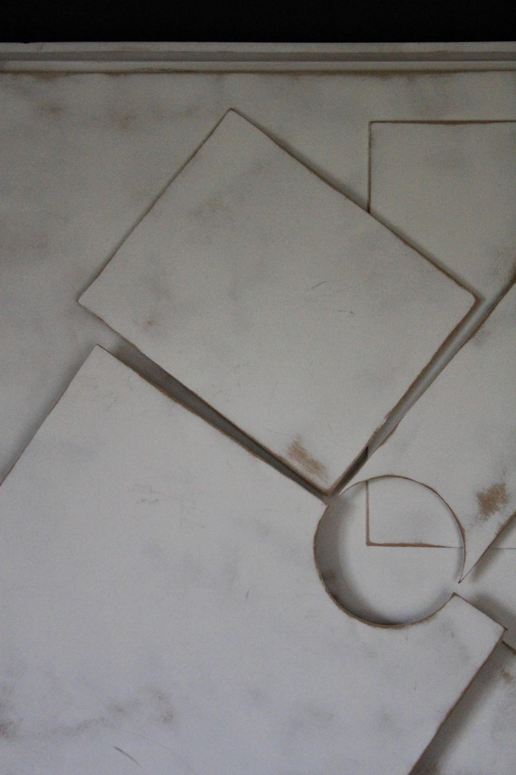 XXI secolo e contemporaneo Scultura decorativa in legno dipinta a parete