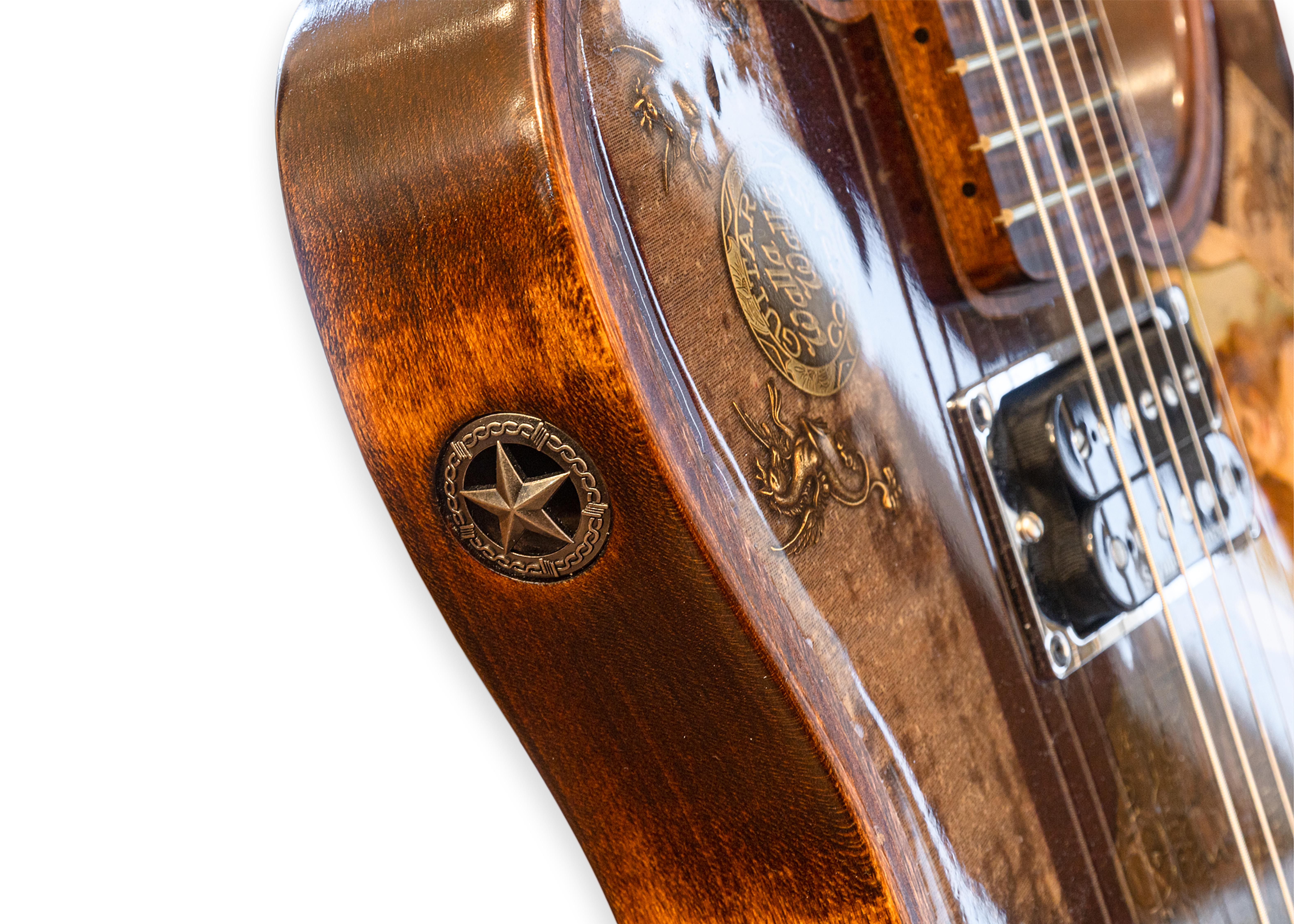 Walla Walla Guitar Company - Guitare électrique customisée AT&T, Washington en vente 3