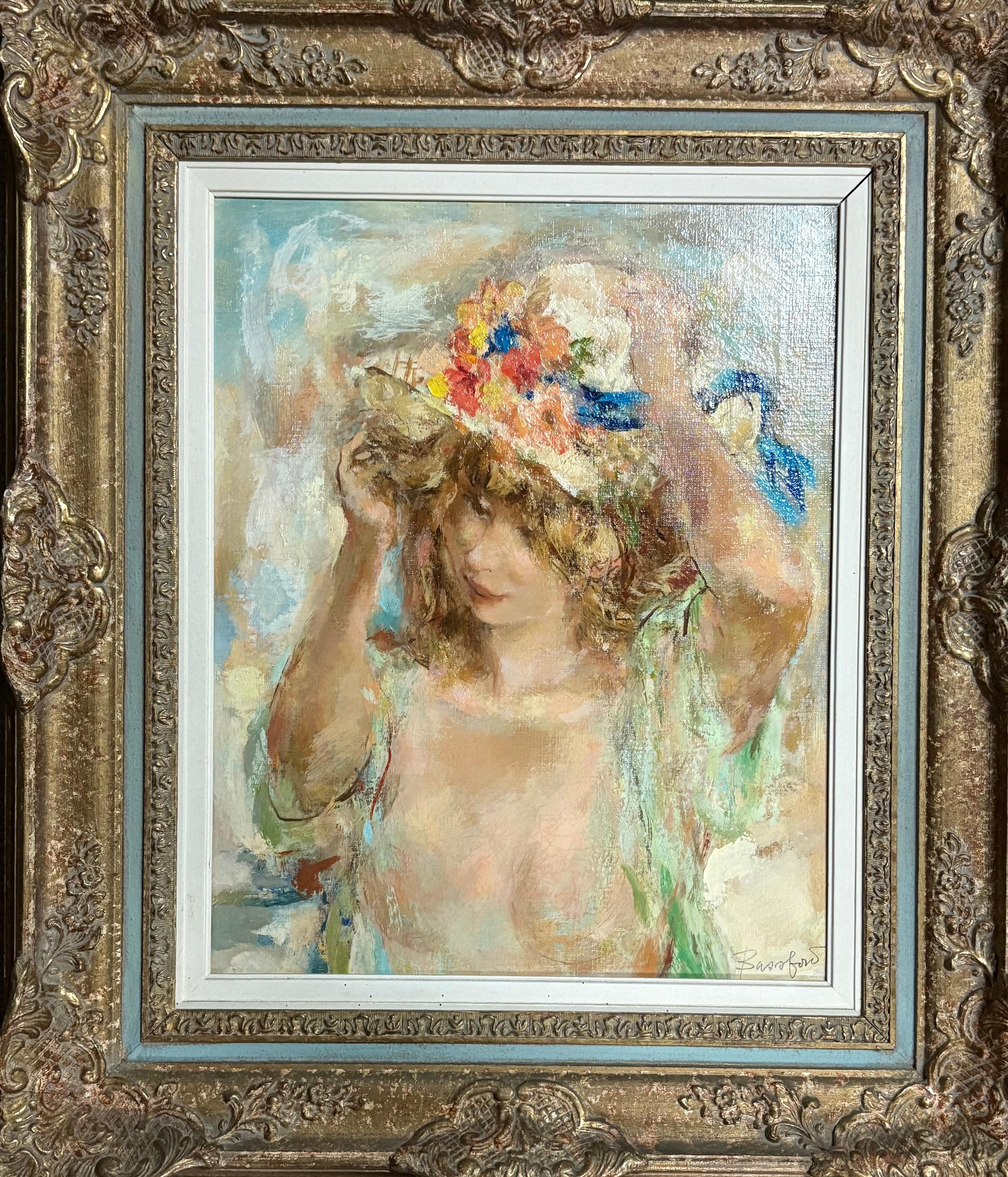 "Chica" - Painting de Wallace Bassford