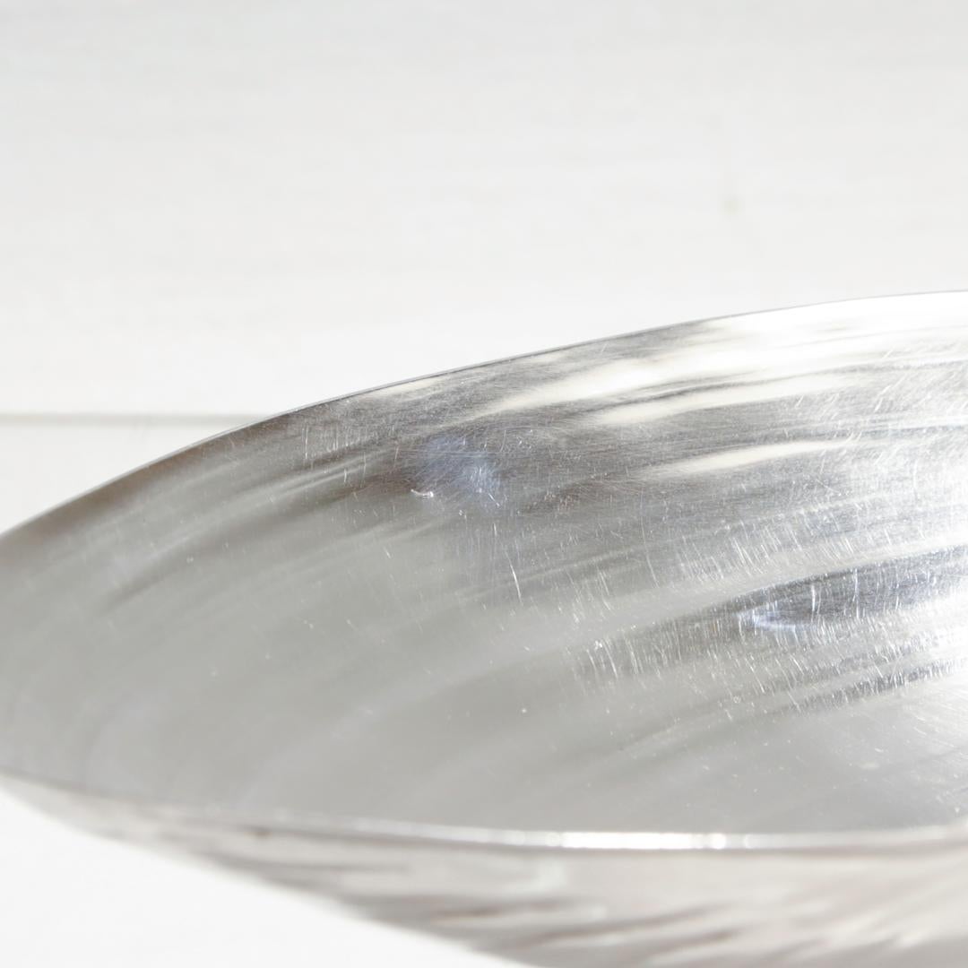 Wallace Figural Sterling Silver Clam Shaped Bowl No. 393 For Sale 13