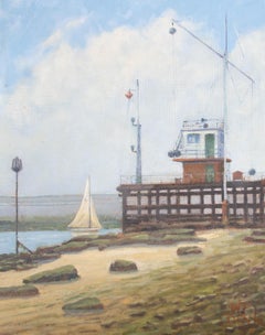 Wallace Francis Doyle (1901-1980) - 1964 Oil, Signal Station