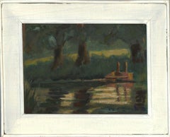 Wallace Francis Doyle (1901-1980) - 1970 Oil, The Mill Pond
