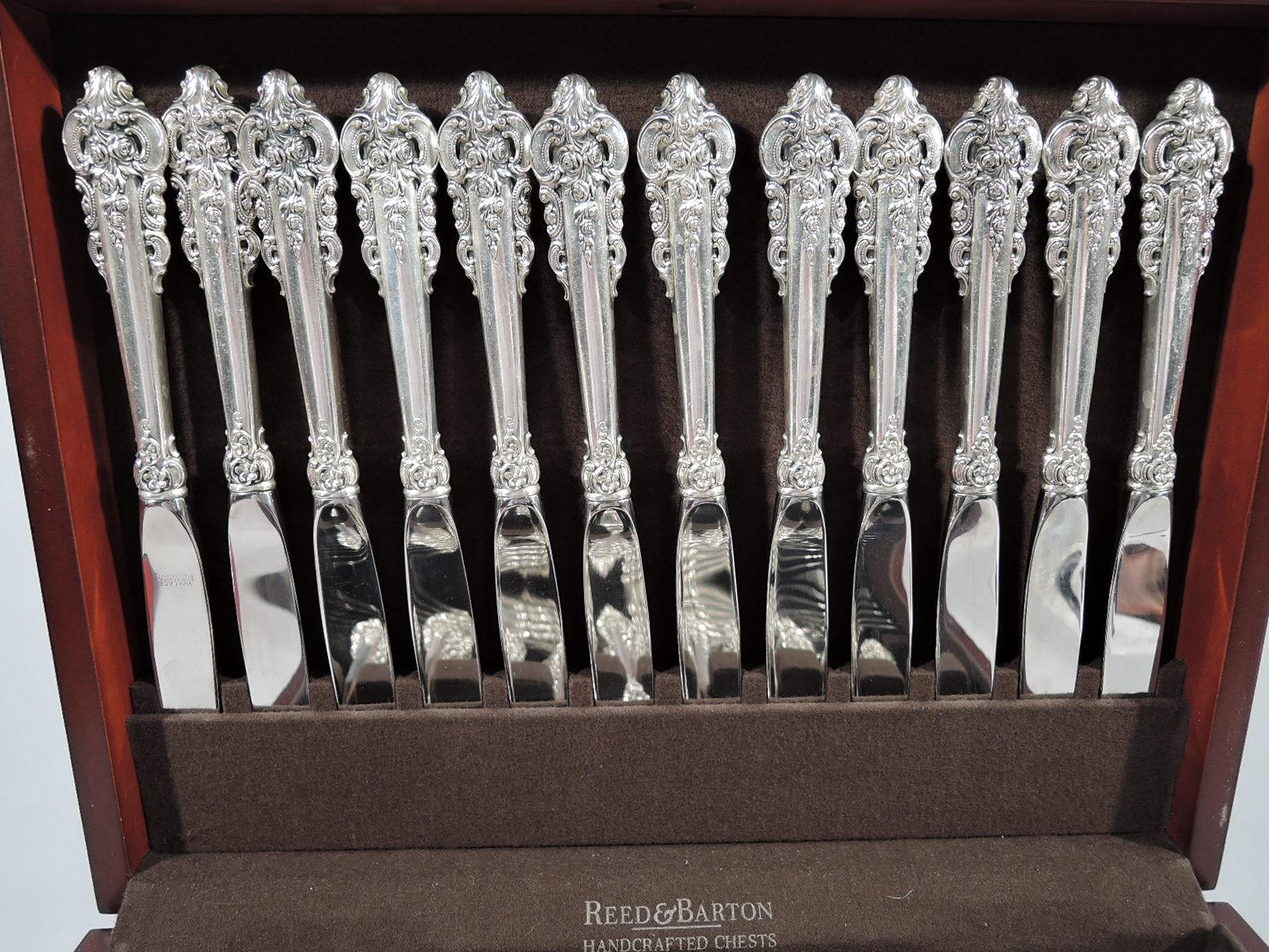 wallace grand baroque stainless steel flatware