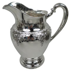 Wallace Normandie Sterling Silver Water Pitcher