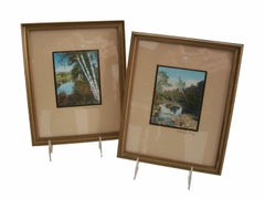 Wallace Nutting, Pr. Photographies de paysage colores la main, signes, tats-Unis, C.1921