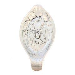 Wallace Silversmiths Sterling Silver Art Nouveau Oval Dish