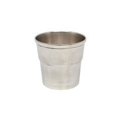 Tasse de chasse Jigger en argent sterling avec monogramme #21302