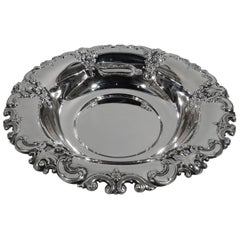 Wallace Sterling Silver Serving Bowl in Classic Grande Baroque Pattern