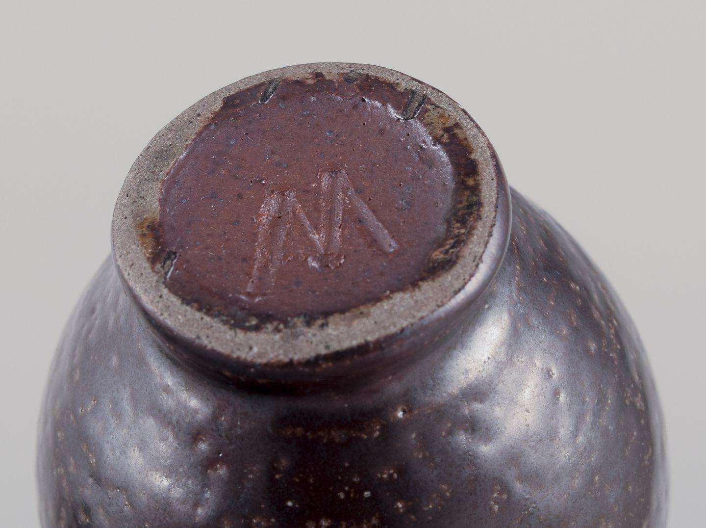 Wallåkra et divers céramistes suédois. Quatre vases miniatures en céramique. en vente 1