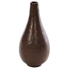 Wallåkra, Mid-Century Stoneware Vase, Sweden, 1950s