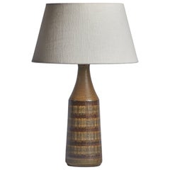 Wallåkra, Lámpara de sobremesa, Gres, Suecia, Años 1950