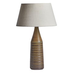 Wallåkra, Table Lamp, Stoneware, Sweden, 1950s