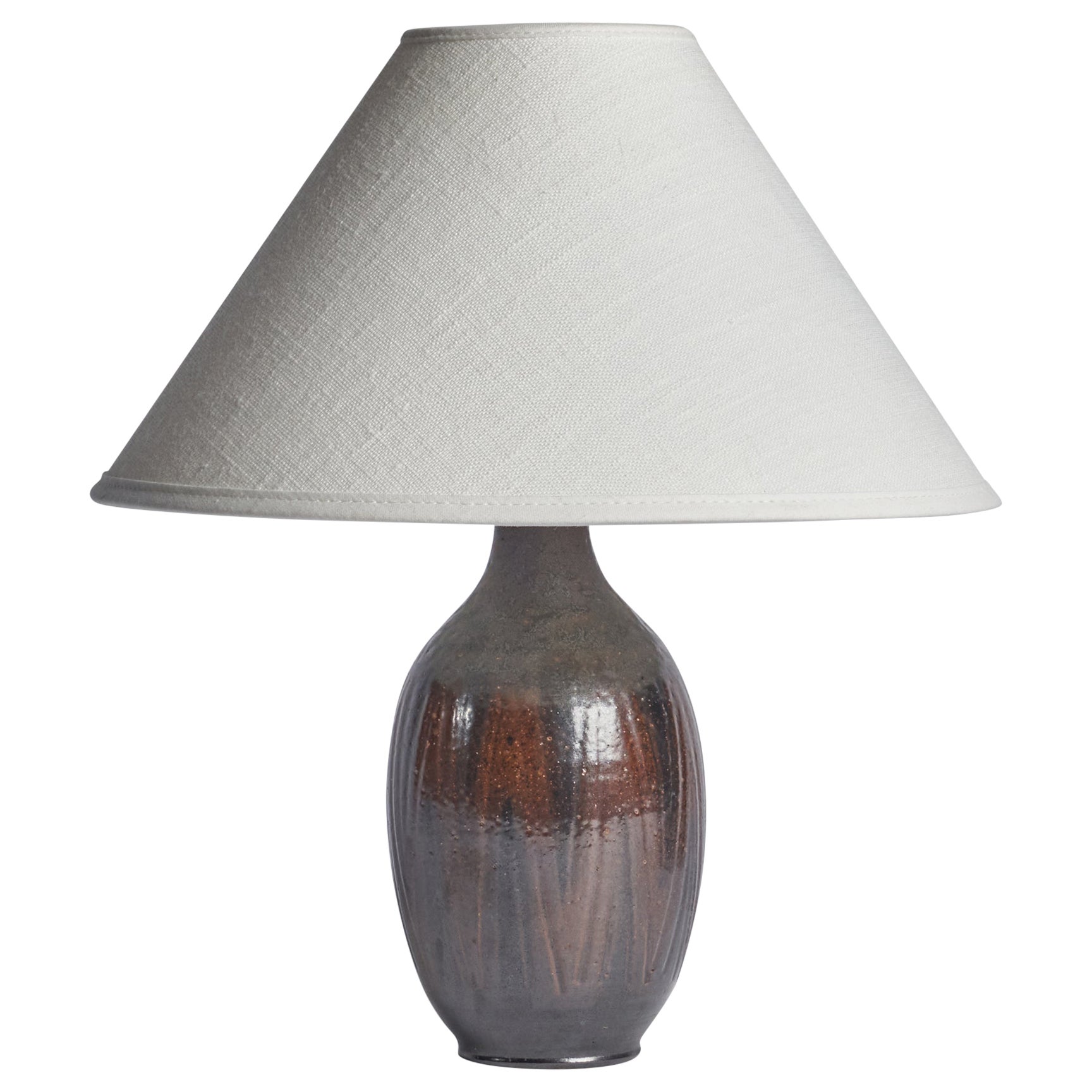 Wallåkra, Lampada da tavolo, Gres, Svezia, anni '60