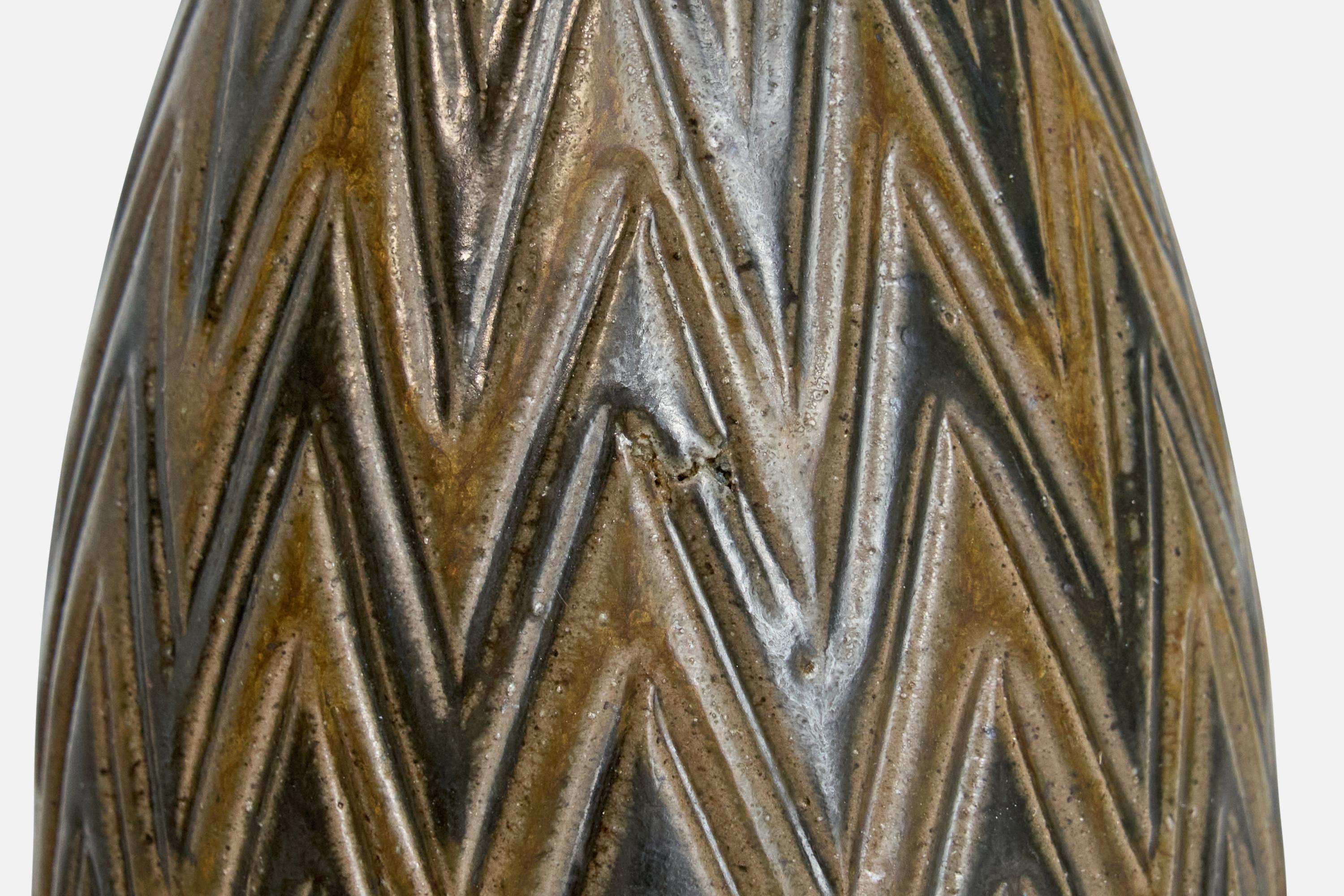 Céramique Wallåkra, vase, céramique, Suède, années 1950 en vente