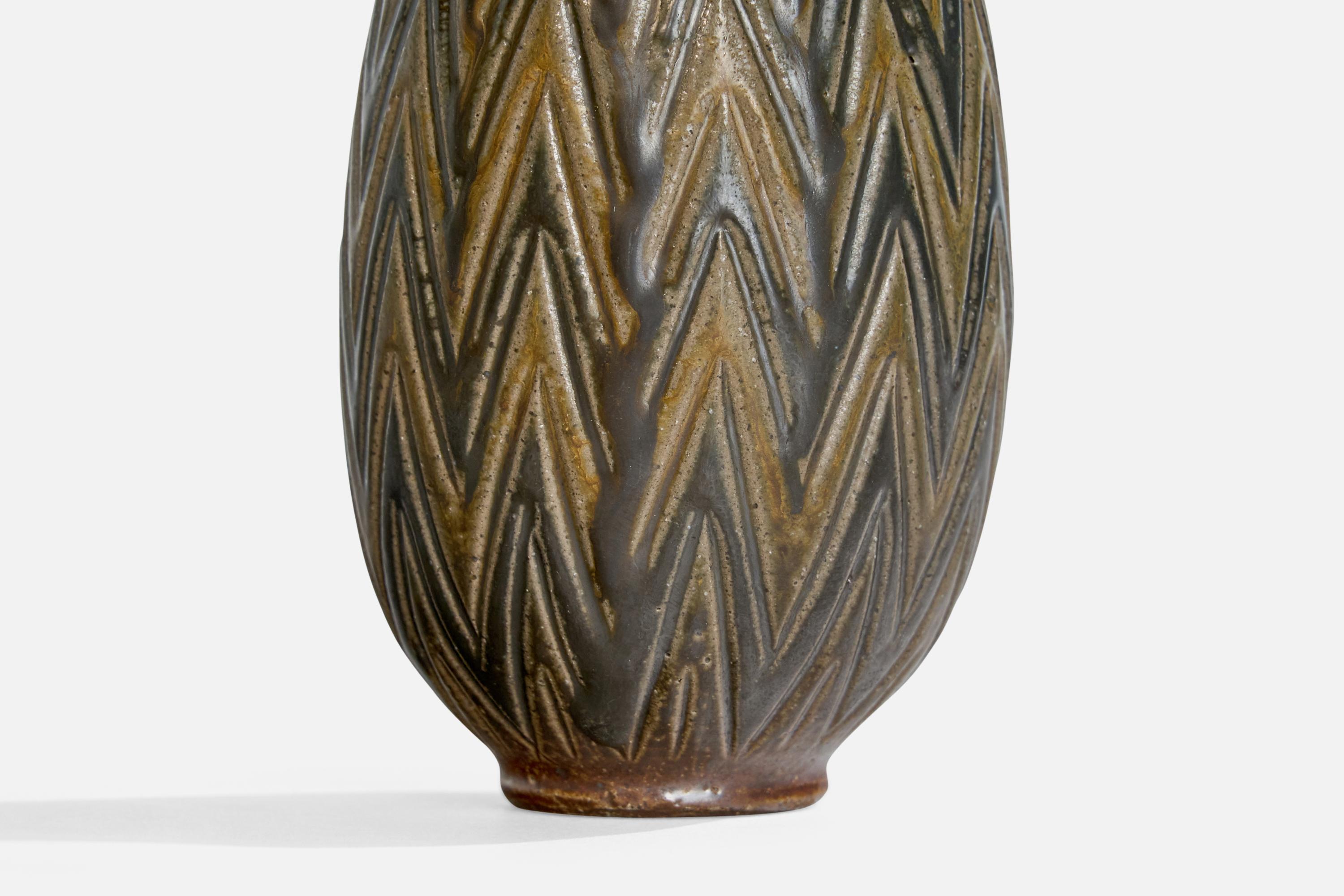 Wallåkra, vase, céramique, Suède, années 1950 en vente 1